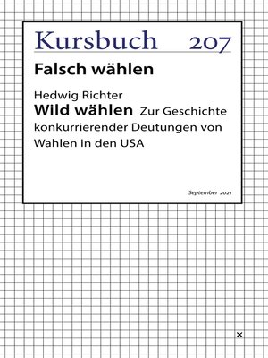 cover image of Wild wählen